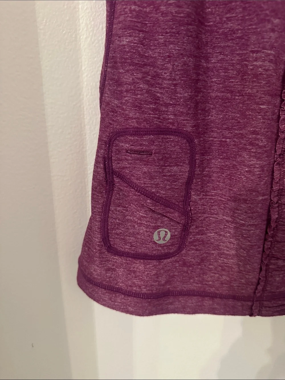 lululemon athletica Plum Purple Scoop Neck Tank